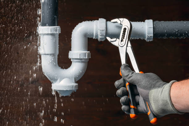Professional Sewer Line Repair technician working in Brant Rock, MA